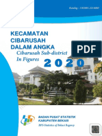 Kecamatan Cibarusah Dalam Angka 2020