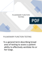 PFT: Assess Lung Function With Pulmonary Function Tests
