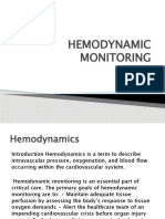 Hemodynamic Monitoring