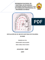 Circuito Eléctrico de Voladura