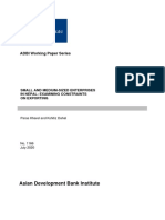 ADBI Working Paper Series: Asian Development Bank Institute