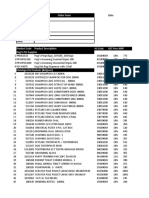 Pet Supply Order Form