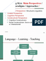 3 - Explaining SLA-Theoretical - Approaches 6-2011