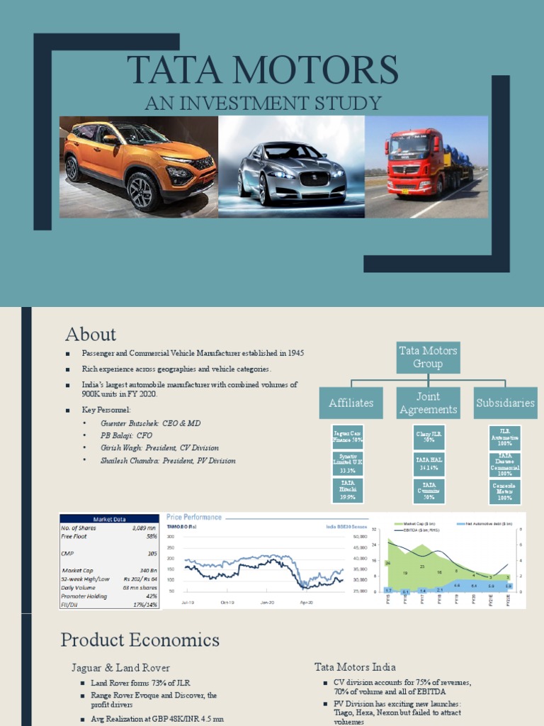 Tata Motors Investment Analysis 2023 | PDF | Free Cash Flow | Leverage ...