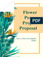 Flower Power Project Proposal by Slidesgo