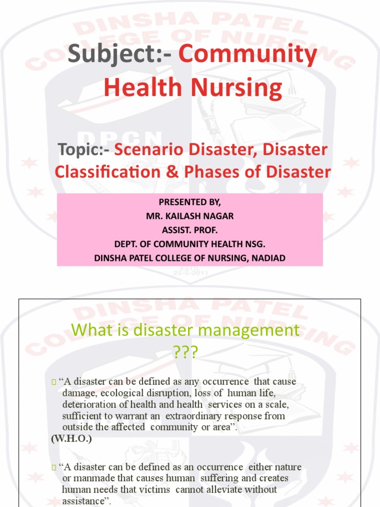 Disaster Management Final PDF Emergency Management Natural Disasters