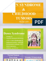 Down Syndrome & Childhood Tumors