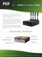 AMARI LTE Callbox: The Portable LTE Network