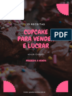 Ebook Digital 13 Receitas de Cupcakes para vender