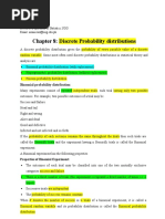 Chapter 8: Discrete Probability Distributions: Ms. Amna Riaz