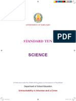 10th Standard Science EM 2020 Edition