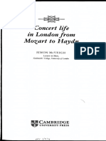 Concert Life in London From Mozart To Haydn: Simon Mcveigh