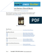 The Jazz Guitar Chord Book: The Theory The Basic Chords