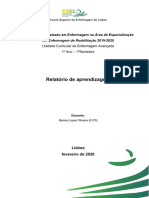 Relatório de Aprendizagem EA - Marisa Oliveira 5170 C Relatório