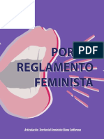 Reglamento Feminista de Articulación Territorial Feminista Elena Caffarena