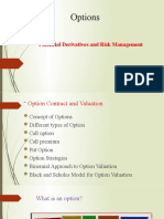 Options: Financial Derivatives and Risk Management