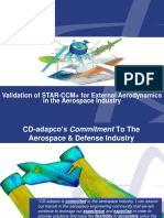 CD-Adapco AeroValidation v7