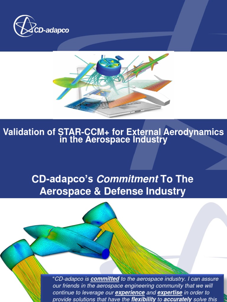 CD-Adapco AeroValidation v7 | PDF | Drag (Physics) | Computational ...