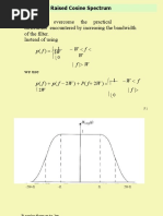 Raised Cosine Spectrum