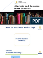 Business Marketing Fundamentals