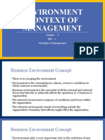 Chapter 4 Environment Context of Management