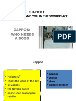 Managers and You in The Workplace: Zappos: Who Needs A Boss