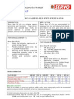 Servo Gear HP Oil Data Sheet