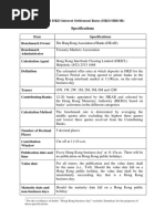 HKD HIBOR - Specification