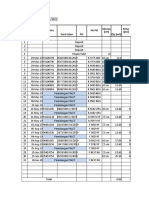 Tgl. Invoice Invoice Surat Jalan PO No Pol Qty (m3) Ukuran (CM) Retur (PCS)