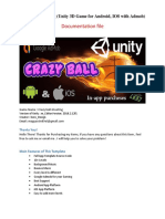Documentation File: Crazy Ball Shooting (Unity 3D Game For Android, IOS With Admob)
