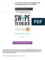 Swipe To Unlock A Primer On Technology and Business Strategy PDF Ebook by Neel Mehta