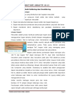 MATERI KBGT SMT GENAP 20-21 - Teknik Soldering Dan Desoldering