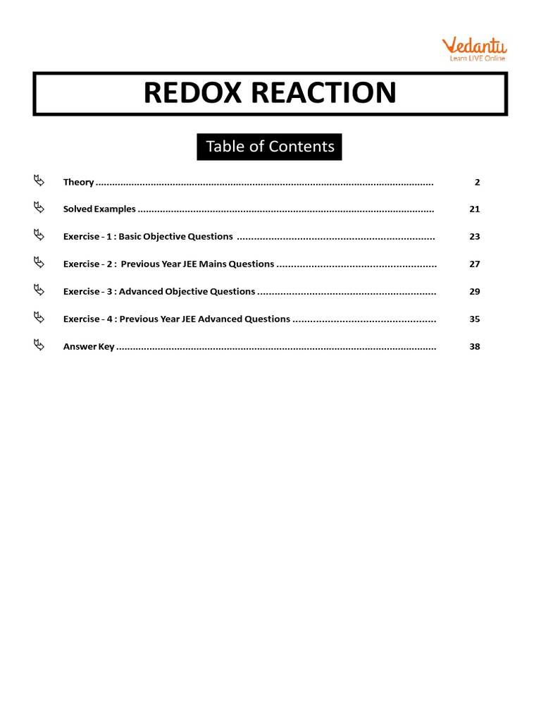 Redox Reactions: Theory and Examples | PDF | Redox | Chemical Reactions