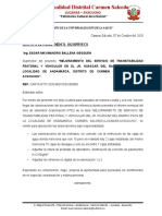 CARTA N°021-2020 - Observacion de Analitico