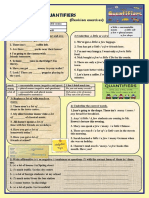 Working With Quantifiers Revision Exercises