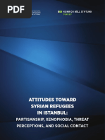 Attitudes Toward Syrian Refugees in Istanbul v01