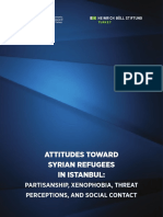 Attitudes Toward Syrian Refugees in Istanbul v01