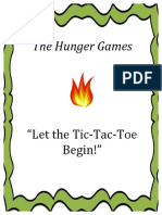 The Hunger Games: "Let The Tic - Tac - Toe Begin!"