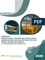 Pertamina JarGas Waru TandES Gresik 2020