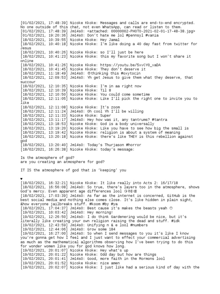 Spiritual Journey and Faith Talks | PDF