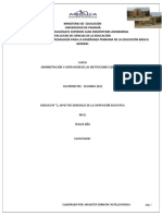 Modulo 1 de Concepto de Supervisión Educativa - I.S.J.D.A. 2021