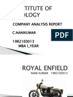 MLR Institute of Technology: Company Analysis Report