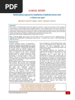 6.clinical Case ReportMultidisciplinary Approach For Rehabilitation of Debilitated Anterior Tooth