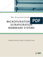 The Essential Guide To Microfiltration and Ultrafiltration Membrane Systems