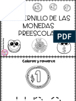 Cuadernillo de Las Monedas Preescolar