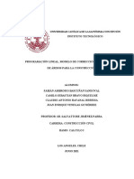 Programacion lineal calculo I Subir PDF