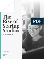 The Rise of Startup Studios White Paper