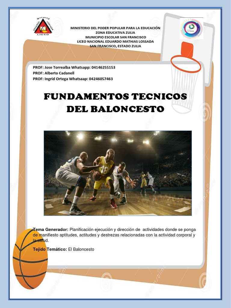 Pelota de baloncesto fundamentación – El Deportista