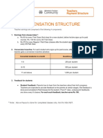 Teacher Earning Structure