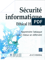 Livre Securite Informatique Ethical Hacking